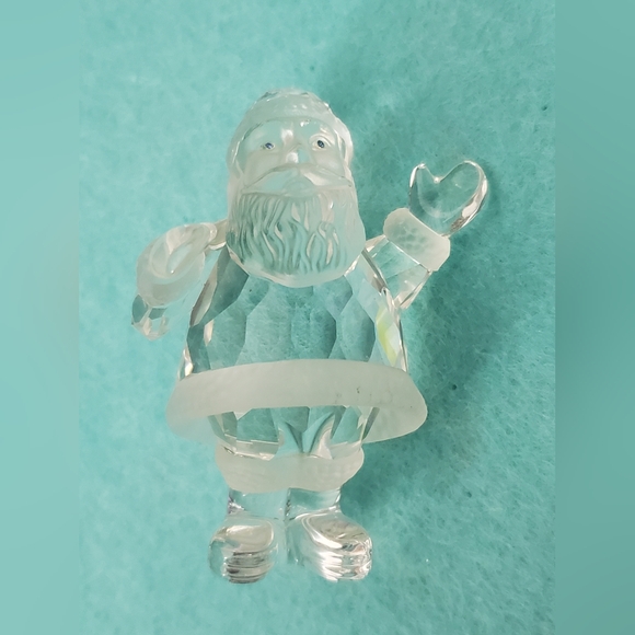 Retired Swarovski Crystal Santa Claus Figure - Picture 2 of 10